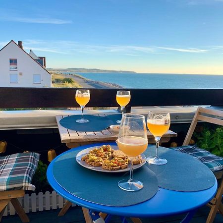 Apartamento Duplex Avec Jacuzzi Vue Imprenable Sur La Baie De Wissant Exterior foto