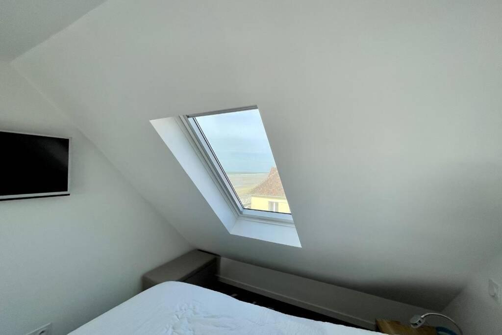 Apartamento Duplex Avec Jacuzzi Vue Imprenable Sur La Baie De Wissant Exterior foto