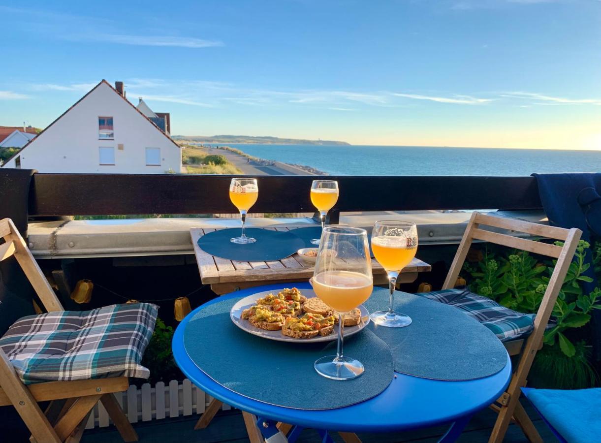 Apartamento Duplex Avec Jacuzzi Vue Imprenable Sur La Baie De Wissant Exterior foto
